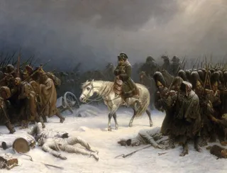 El General Invierno que venció a Napoleón, apenas sobrevivió un 20% de la 'Grande Armée'