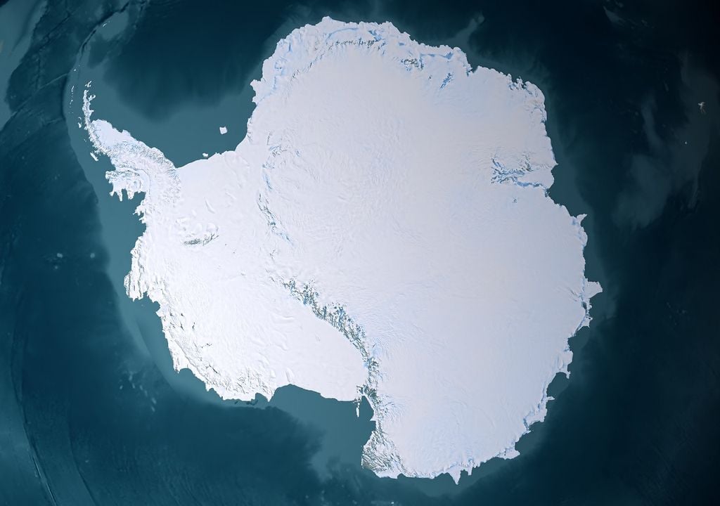 Mapa Antártica Mapa Antártica