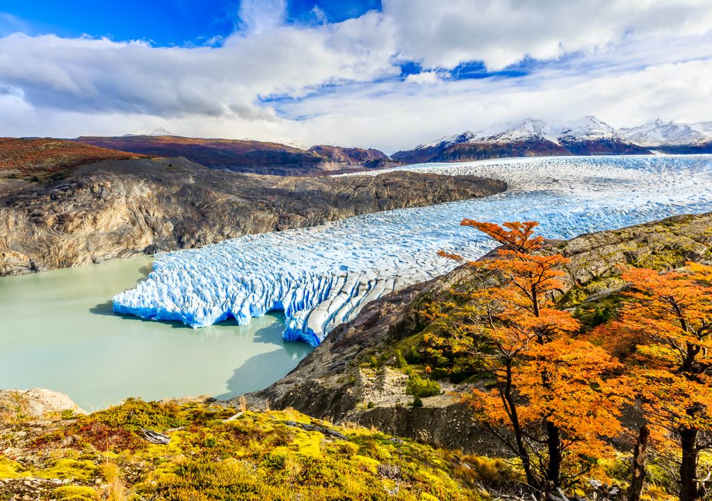 Glaciar Grey, Parque Nacional Torres del Paine.