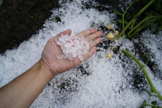 El granizo, la lotería del infierno