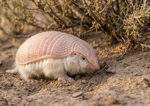 El &ldquo;hada rosa&rdquo; reaparece en Argentina: el armadillo m&aacute;s peque&ntilde;o del mundo vuelve a ser visto
