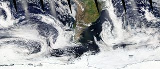 El hemisferio sur es más tempestuoso que el norte