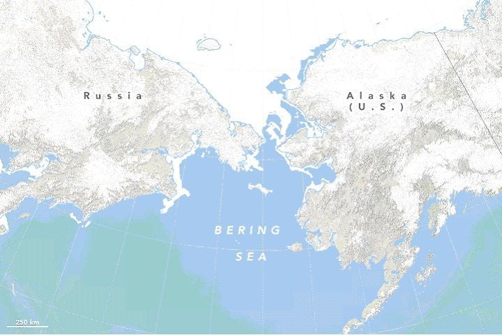 El Hielo Marino En El Mar De Bering Bajo Mínimo Histórico