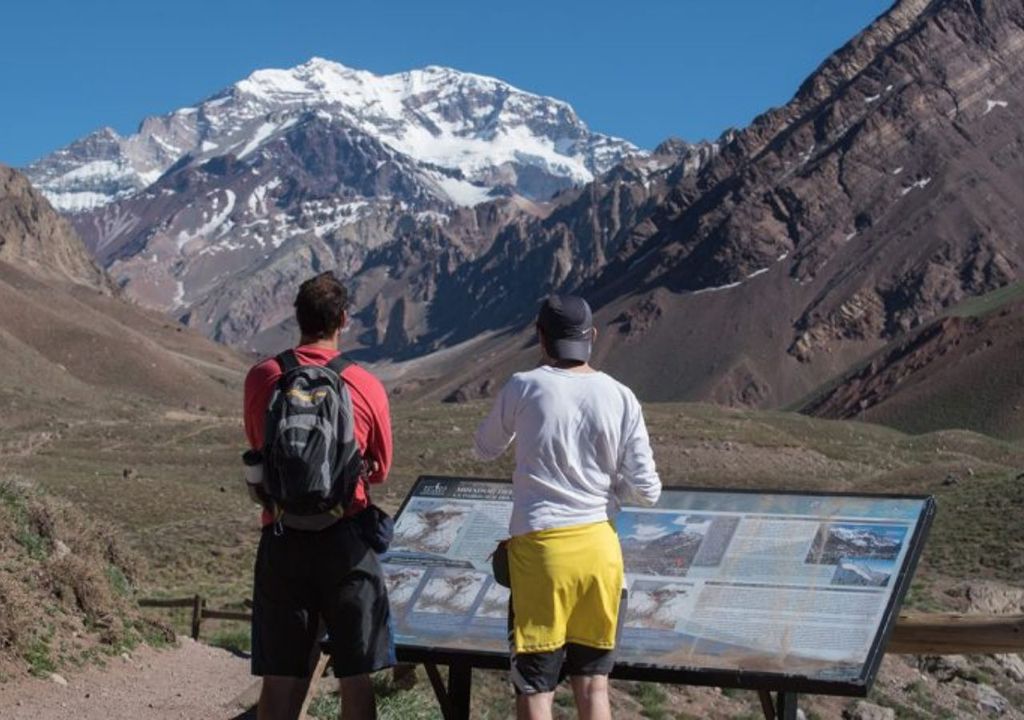 Senderos y trekking para visitar el Cerro Aconcagua