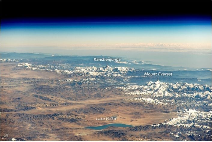El Himalaya Desde La Iss El Himalaya Desde La Iss
