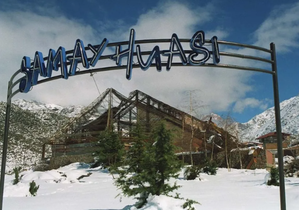 Hotel Samay Huasi incendiado en Mendoza