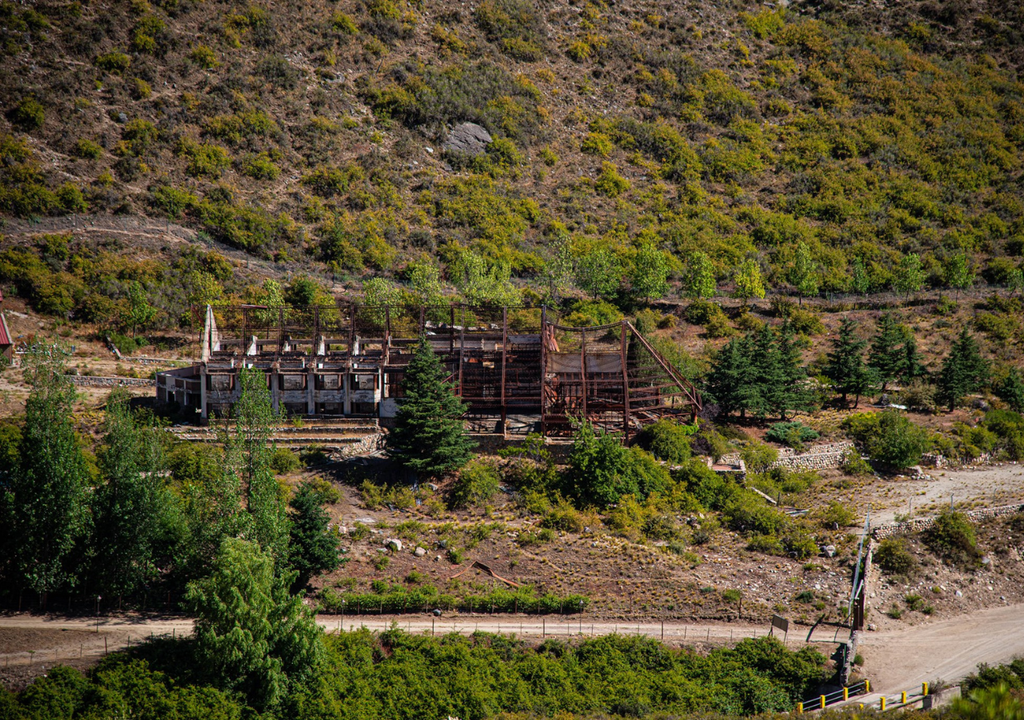 Hotel Samay Huasi incendiado en Mendoza
