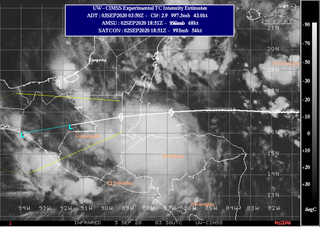 El huracán Nana azota a Centroamérica