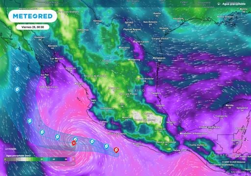 El Hurac&aacute;n Polo, una onda tropical y el Monz&oacute;n ocasionar&aacute;n fuertes lluvias ben&eacute;ficas en pr&oacute;ximas horas sobre M&eacute;xico