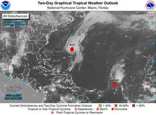 El huracán Sam y la tormenta tropical Victor se quedan solos