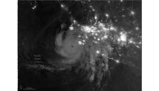 El hurac&aacute;n Sim&oacute;n gener&oacute; ondas de gravedad atmosf&eacute;ricas en niveles altos frente a la costa mexicana