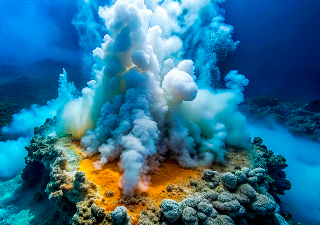 El volcán de Enmedio es una estructura volcánica submarina entre Tenerife y Gran Canaria.