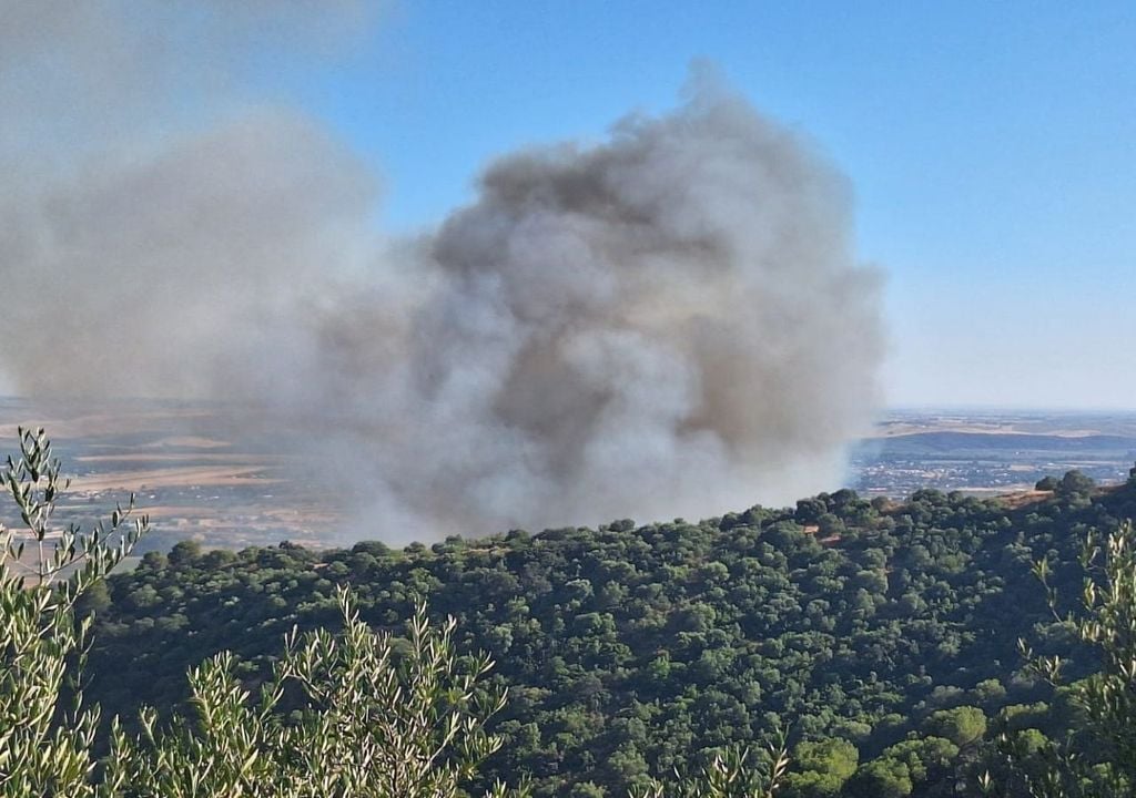 Incendio en la Sierra de Córdoba Incendio en la Sierra de Córdoba