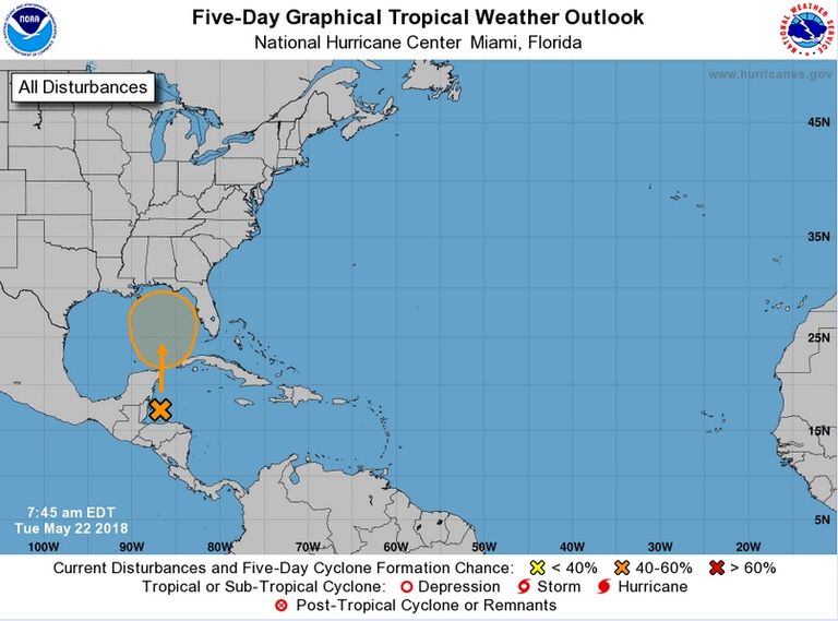El Invest 90L, El Primero Que Se Forma En Atlántico En 2018 El Invest 90L, El Primero Que Se Forma En Atlántico En 2018