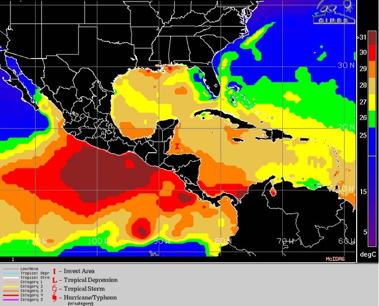 El Invest 90L, El Primero Que Se Forma En Atlántico En 2018 El Invest 90L, El Primero Que Se Forma En Atlántico En 2018