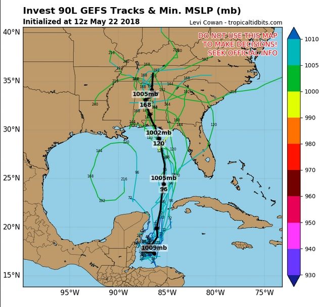 El Invest 90L, El Primero Que Se Forma En Atlántico En 2018 El Invest 90L, El Primero Que Se Forma En Atlántico En 2018