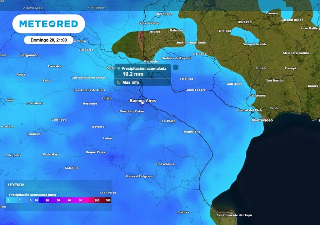 domingo 20 de septiembre desmejora El domingo 20, último día del invierno, desmejora, con aumento de la nubosidad, regresarán las lluvias y algunas tormentas entre la tarde y noche con el paso de un nuevo frente.