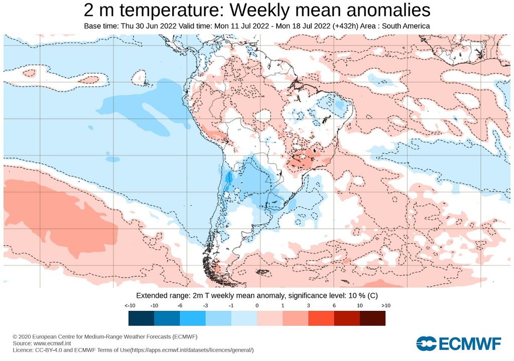 anomalia de temperatura semanal anomalia de temperatura semanal