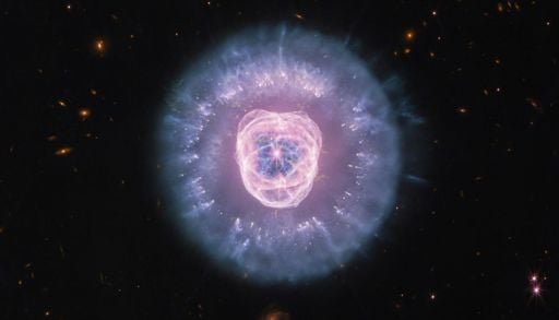 El James Webb capta con detalle in&eacute;dito la agon&iacute;a de una estrella similar al Sol