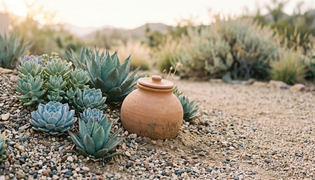 Con pocas plantas, piedras y un diseño bien pensado, un jardín desértico puede resultar más atractivo que uno repleto de vegetación.