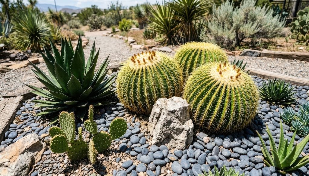 El secreto de este estilo está en combinar formas, texturas y espacios vacíos para crear un jardín equilibrado y elegante.