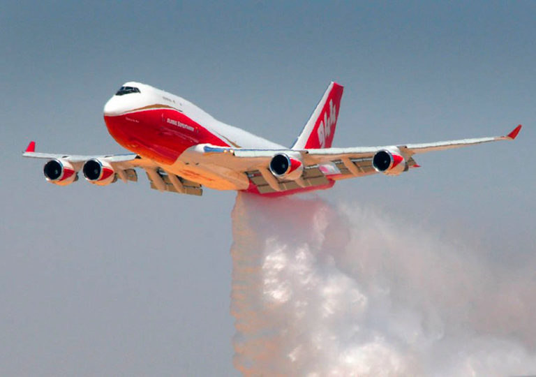 Avión antiincendios B747 Avión antiincendios B747