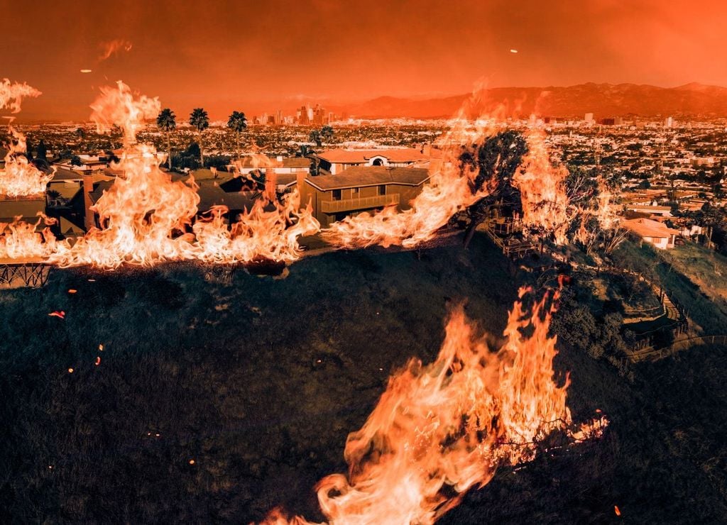 Los devastadores incendios que cercaron la ciudad de Los Ángeles en enero de 2025, precedidos de unos inviernos muy húmedos en California, pusieron en circulación la expresión “latigazo hidroclimático”.