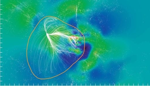 El lugar que ocupamos en el cosmos es mucho m&aacute;s grande de lo que imaginas: as&iacute; es Laniakea, nuestro hogar gal&aacute;ctico