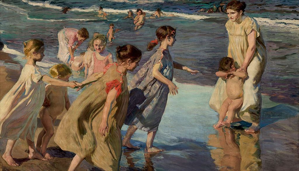 Verano. Cuadro pintado por Joaquín Sorolla en 1904. © Museo Nacional de Bellas Artes de Cuba