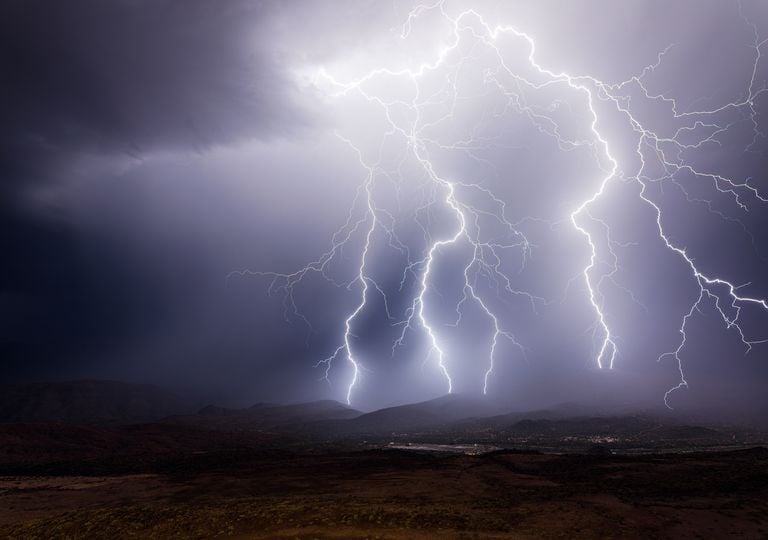 El mapa de los rayos: este es el punto exacto de Espa&ntilde;a donde se forman m&aacute;s tormentas al a&ntilde;o