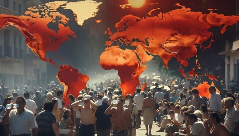 El mapa del calor extremo global: &iquest;por qu&eacute; las altas temperaturas se est&aacute;n volviendo m&aacute;s severas y frecuentes?
