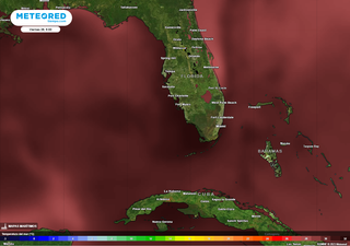 El mar con temperaturas propias de un "jacuzzi" en el sur de Florida