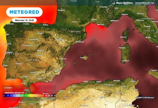 El mar Mediterr&aacute;neo ha superado los 33 &ordm;C y el meteor&oacute;logo Johannes Habermehl advierte: "Nunca hab&iacute;a visto algo as&iacute;"