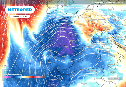 El martes 23 la circulaci&oacute;n atmosf&eacute;rica cambiar&aacute; dr&aacute;sticamente y Espa&ntilde;a estar&aacute; en el foco