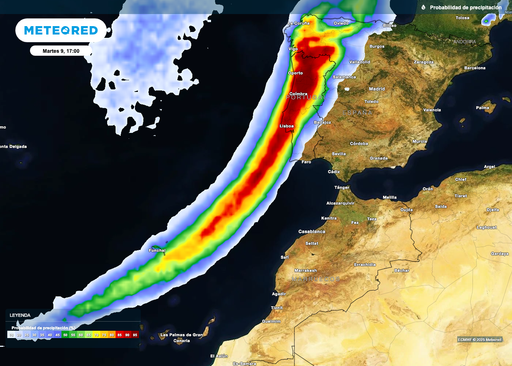 El martes 9 habrá un cambio brusco de patrón meteorológico: irrumpirá la NAO+ y pasará esto en España