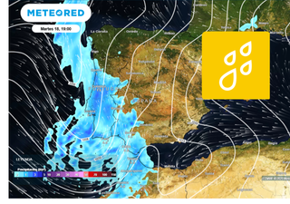 El martes otra DANA se desgajará del chorro polar muy cerca de España, ¿traerá lluvia y nieve?