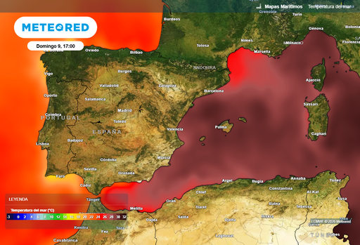 El Mediterr&aacute;neo alcanza los 33 &ordm;C en Baleares: el r&eacute;cord ins&oacute;lito que pulveriza los registros en Espa&ntilde;a