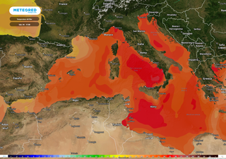 Mediterráneo cada vez más cerca del Caribe: se dispara su temperatura