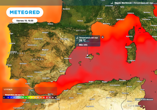 El Mediterráneo roza los 30 ºC a las puertas del otoño y Duncan Wingen avisa: se aislará una DANA en los próximos días