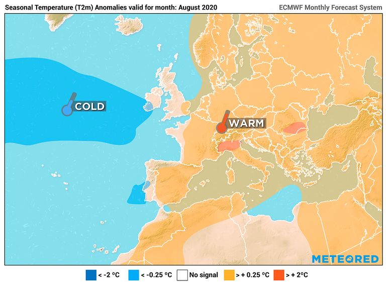 Tiempo en agosto Tiempo en agosto