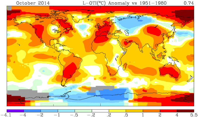 El Mes De Octubre Ha Sido El Más Cálido Desde 1880, Advierte La Noaa