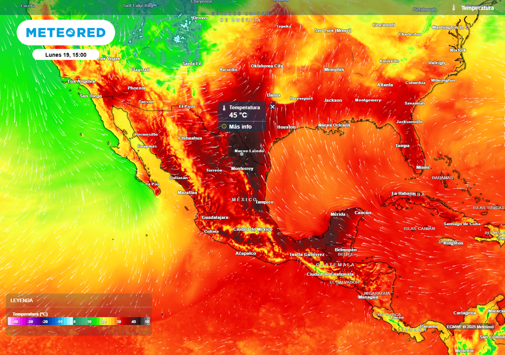 Pronóstico de temperaturas en grados Celsius Pronóstico de temperaturas en grados Celsius