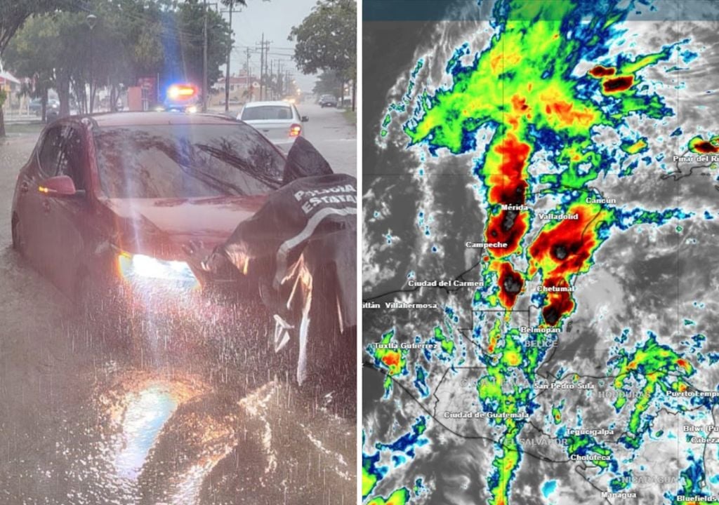 La causa principal de este violento temporal se debió a la interacción de múltiples sistemas atmosféricos sobre el Sureste del país.