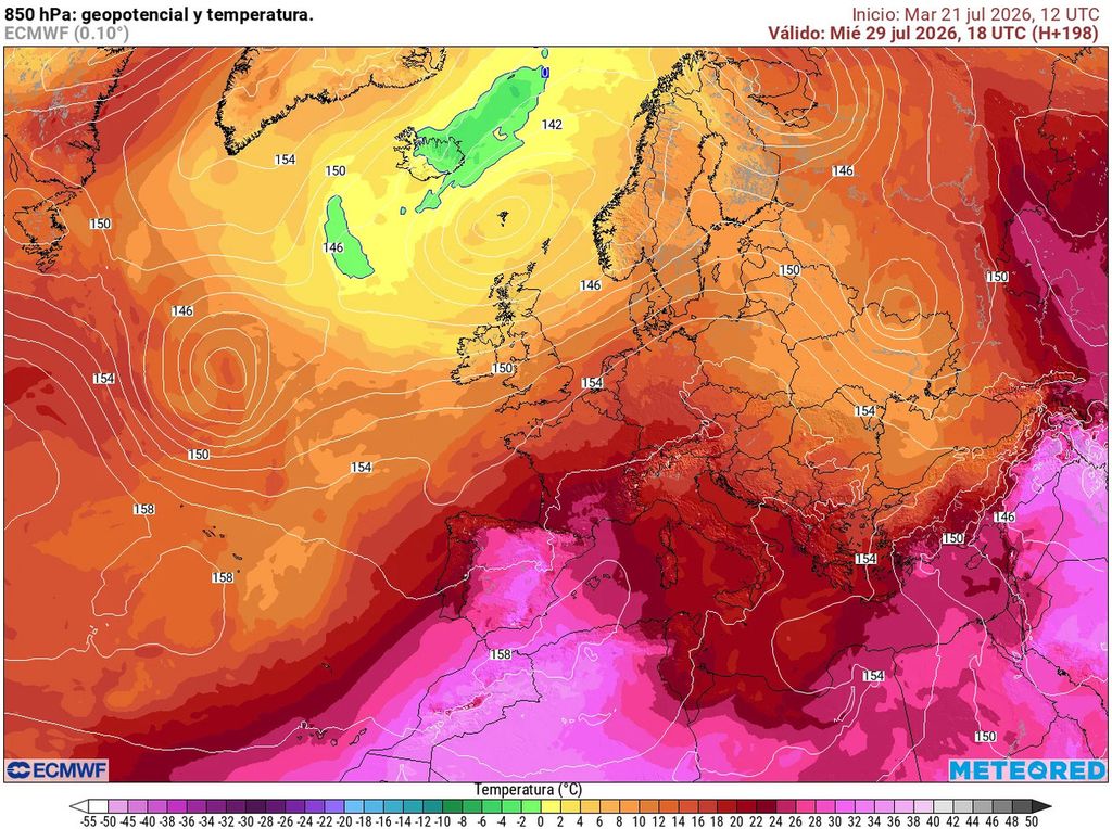 Tras el refrescamiento, una nueva masa de aire extremadamente cálida podría traer otro episodio de temperaturas muy altas a España.