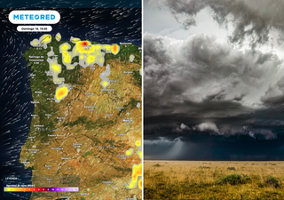 El meteorólogo Sergio Escama advierte: en unas horas habrá tormentas con fenómenos virulentos en estas comunidades