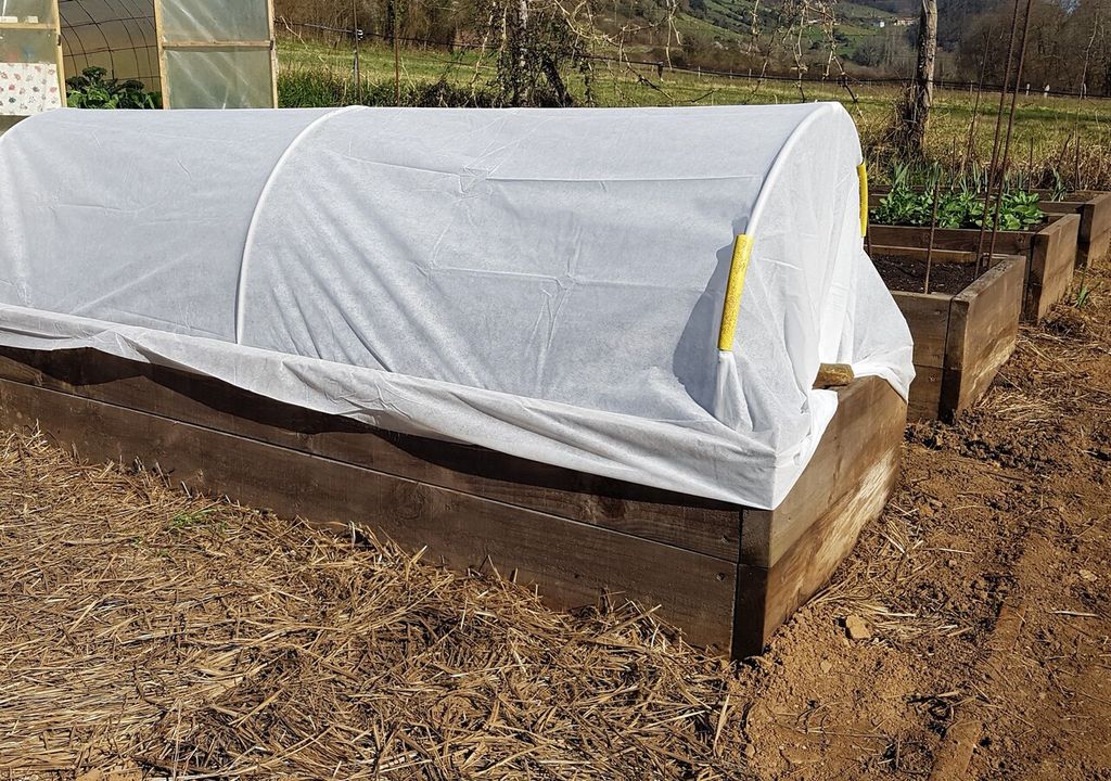 cubiertas en cama caliente