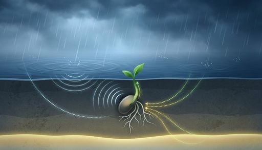 El MIT lo confirma: las plantas oyen caer las gotas y germinan hasta 40 % m&aacute;s r&aacute;pido