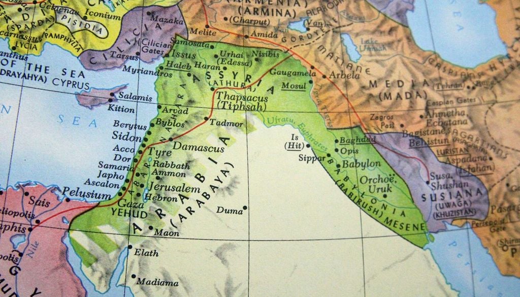 El creciente fértil Mapa del creciente fértil (en color verde), donde se desarrolló la agricultura en el neolítico, originándose las primeras ciudades, imperios y civilizaciones occidentales.
