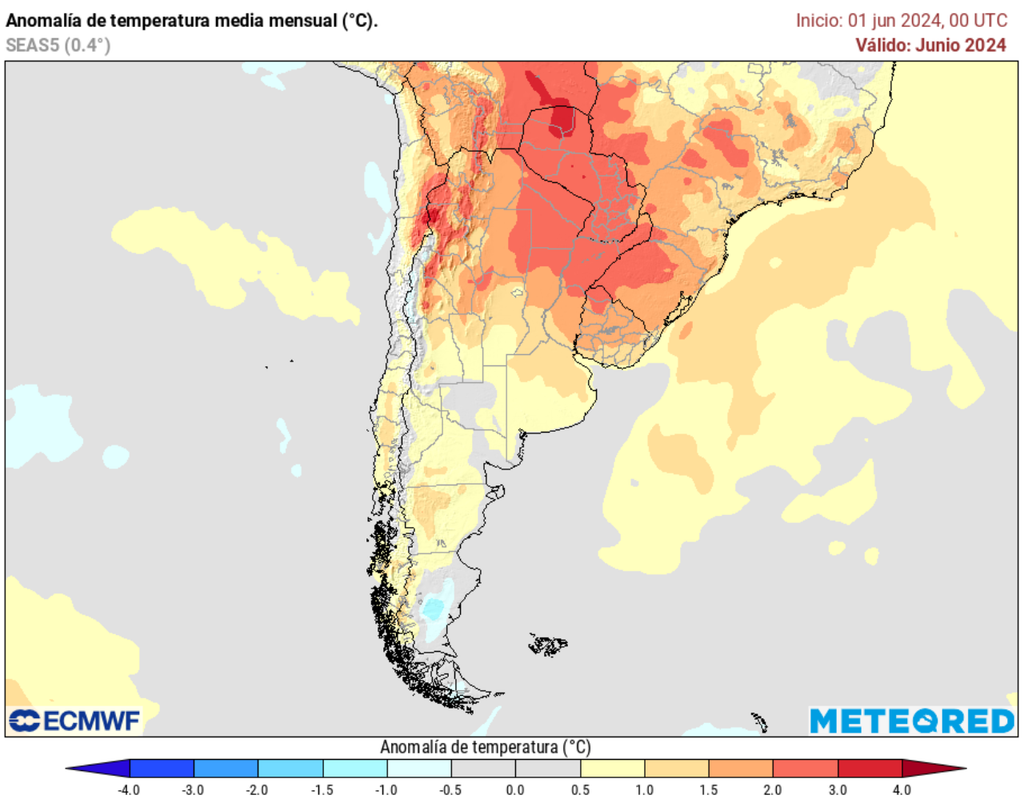 Mapas de anomalías de temperatura Mapas de anomalías de temperatura