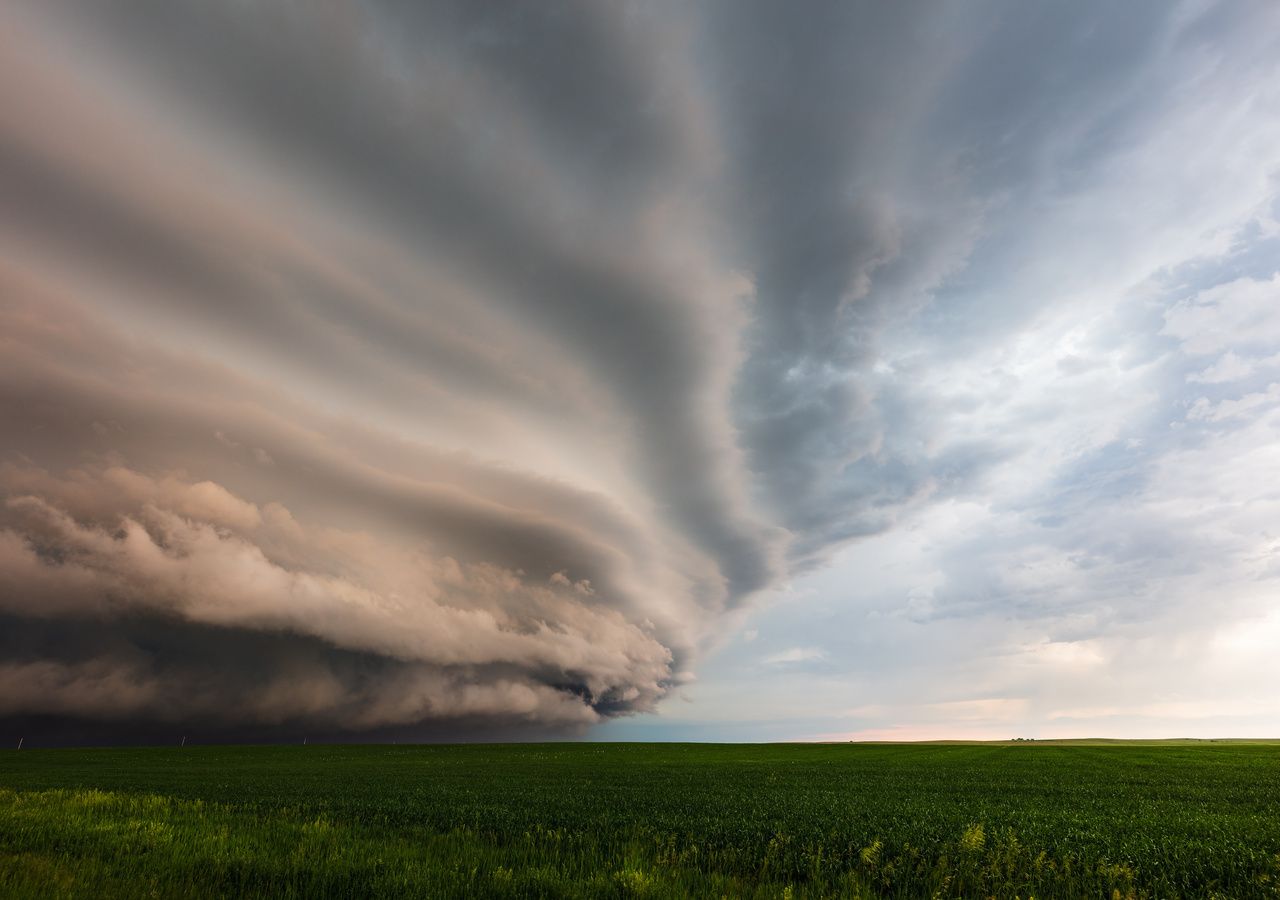 Las tormentas seguirán decorando el horizonte en amplias zonas de la península durante esta primera quincena de mayo.